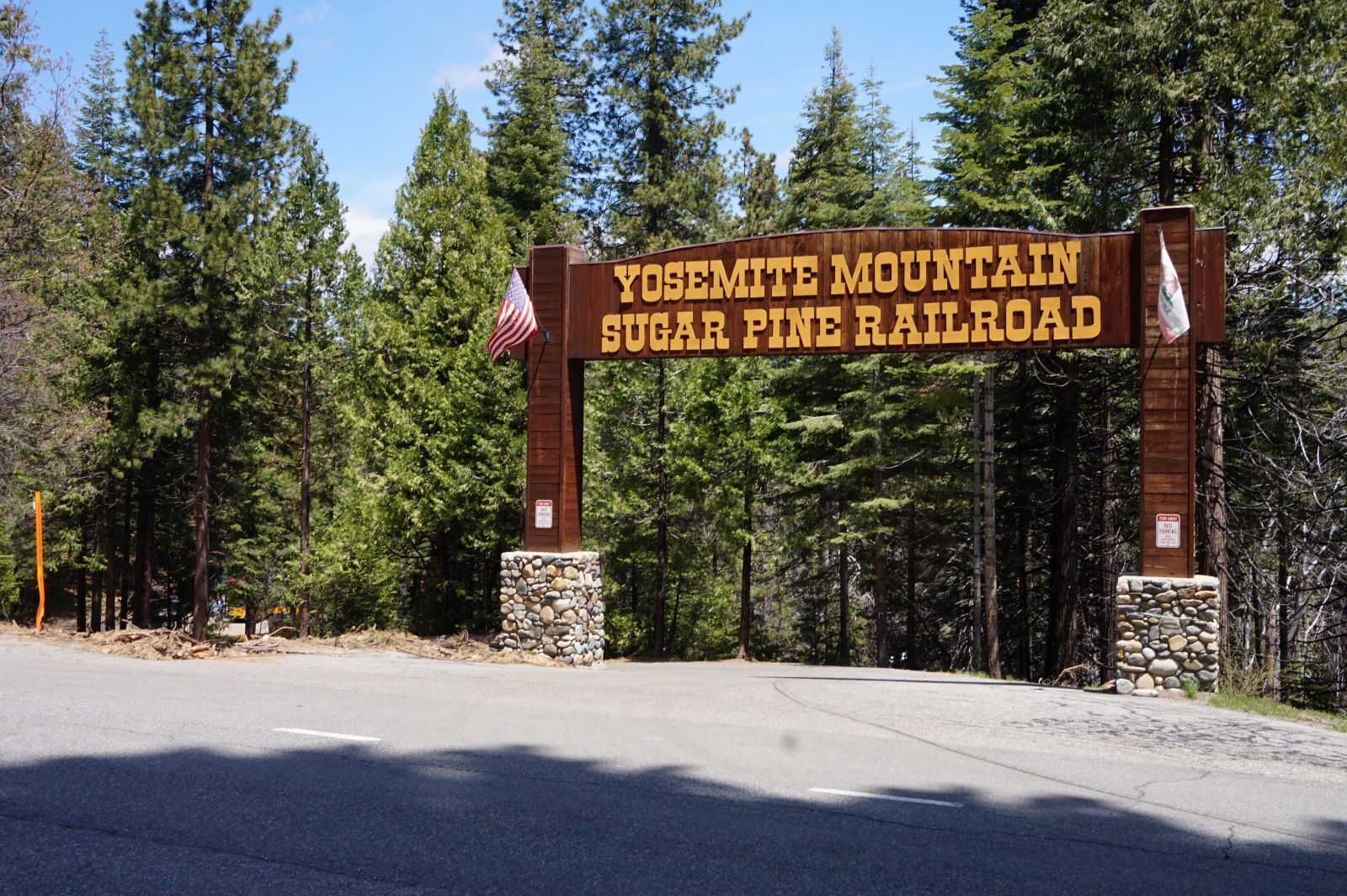 ヨセミテの森林保存鉄道Sugar Pine Railroad ~カリフォルニア